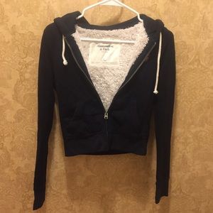 Fuzzy Abercrombie hoodie